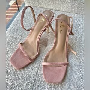 Lulus Pink Heels Size 10